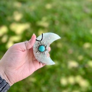 Turquoise Sun Necklace 🌞